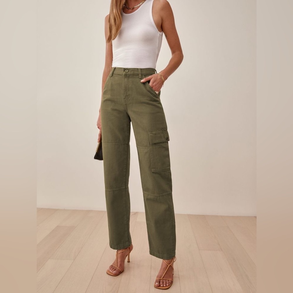 Reformation Bailey Utility Pants